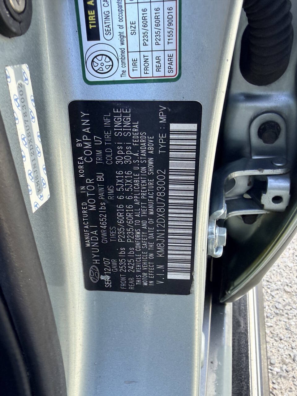 Used 2008 Hyundai Tucson SE FWD image 43