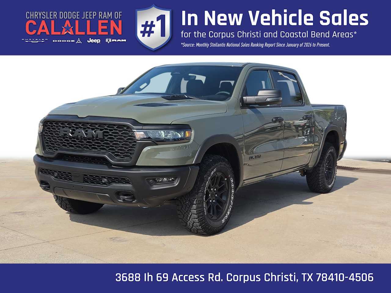 Used 2026 RAM 1500 Rebel w/ Rebel Level 1 Equipment Group