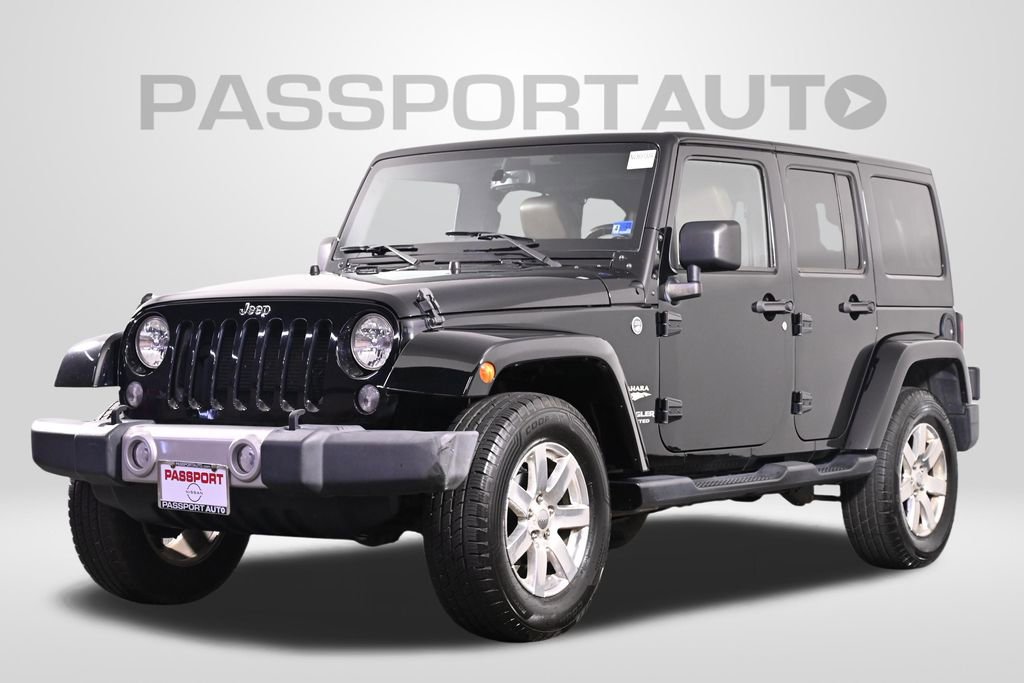 Used 2015 Jeep Wrangler Unlimited Sahara w/ Dual Top Group AWD/4WD image 1