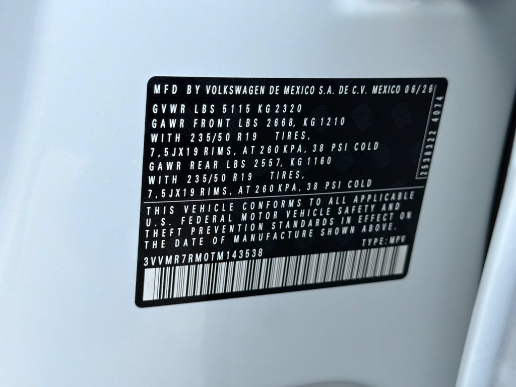 New 2026 Volkswagen Tiguan SE AWD/4WD image 32
