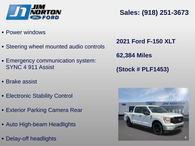 Used 2021 Ford F150 XLT w/ Trailer Tow Package image 14