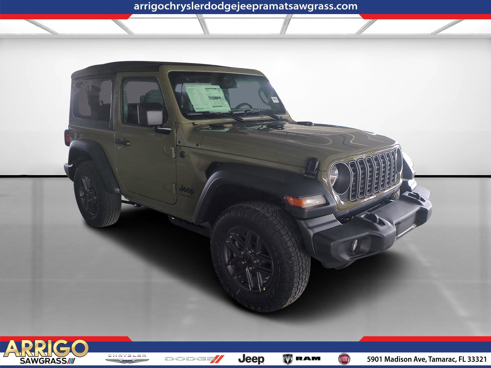 New 2026 Jeep Wrangler Sport S AWD/4WD image 1