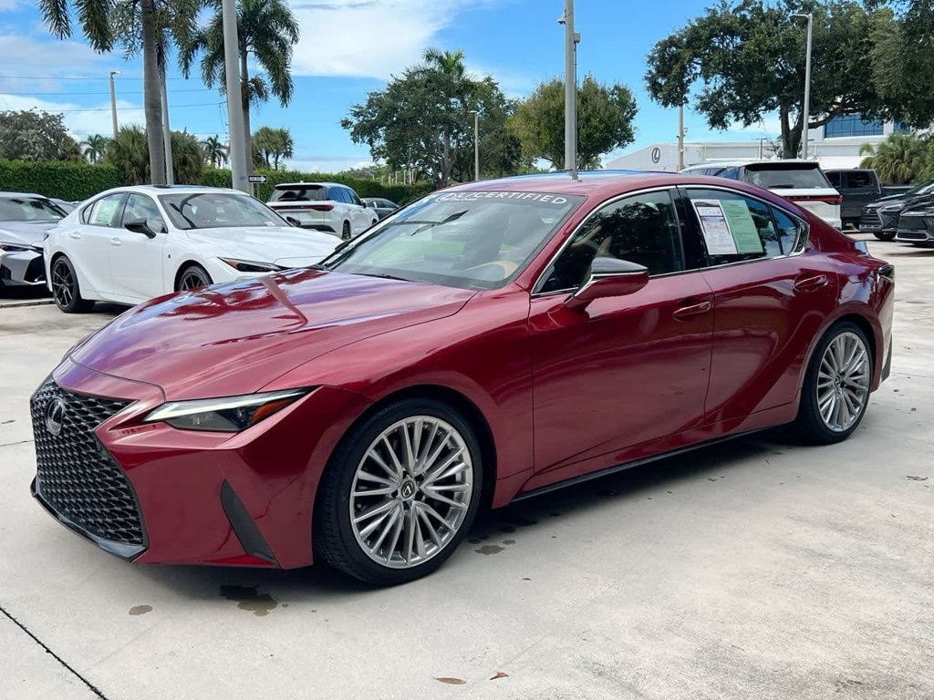 Certified 2025 Lexus IS 300 w/ Premium Package RWD image 3