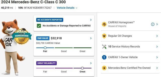 Certified 2024 Mercedes-Benz C 300 Sedan image 3