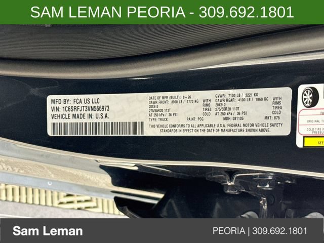 New 2027 RAM 1500 Laramie w/ Laramie Preferred Package AWD/4WD image 30