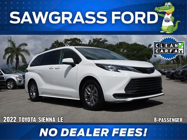 Used 2022 Toyota Sienna LE FWD video 1