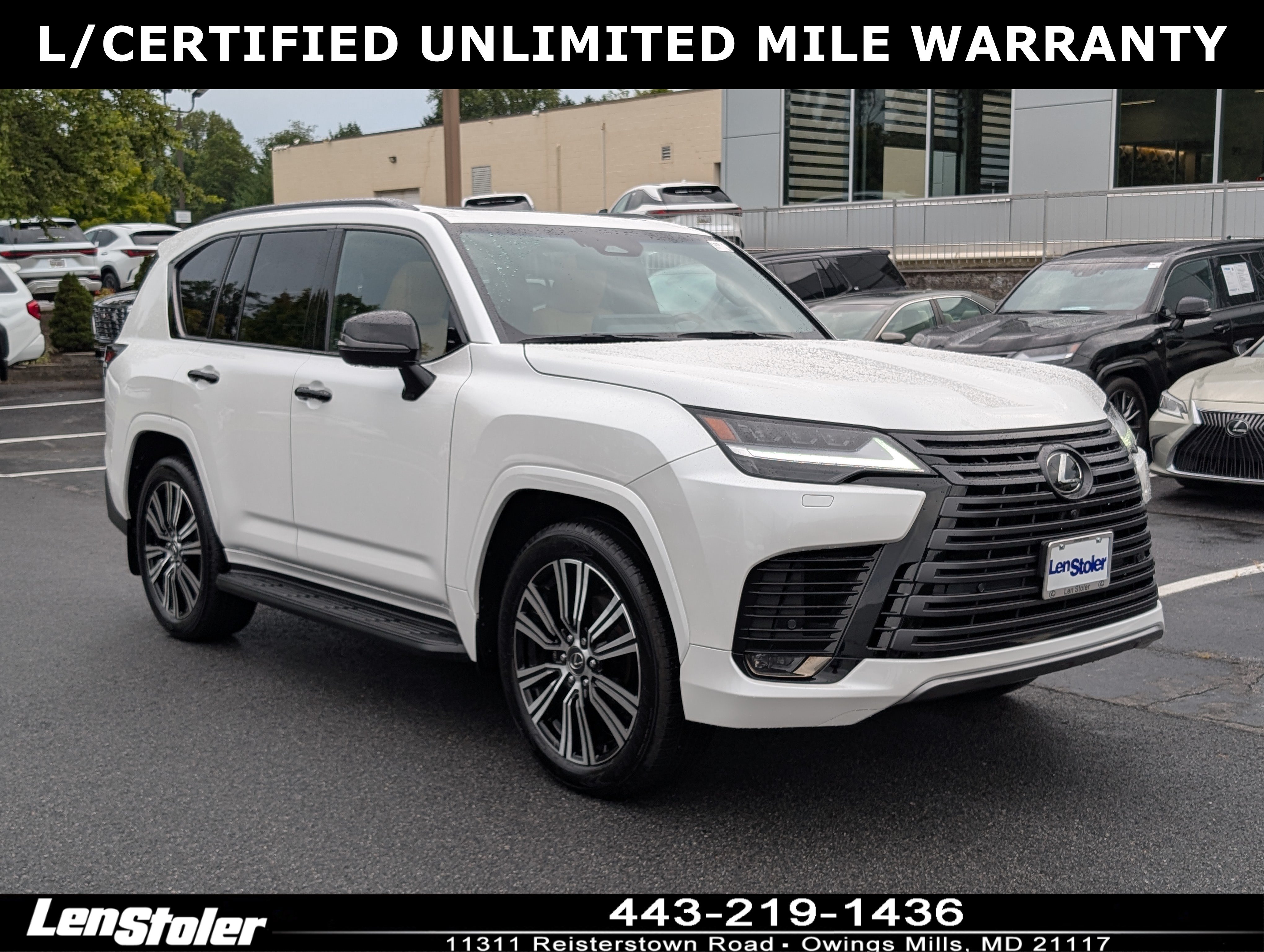 Certified 2025 Lexus LX 600 4WD w/ Appearance Package