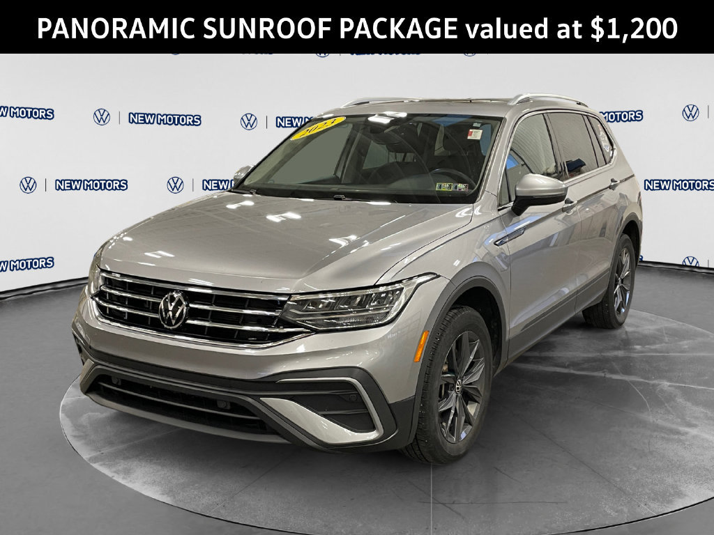 Used 2023 Volkswagen Tiguan SE w/ Panoramic Sunroof Package