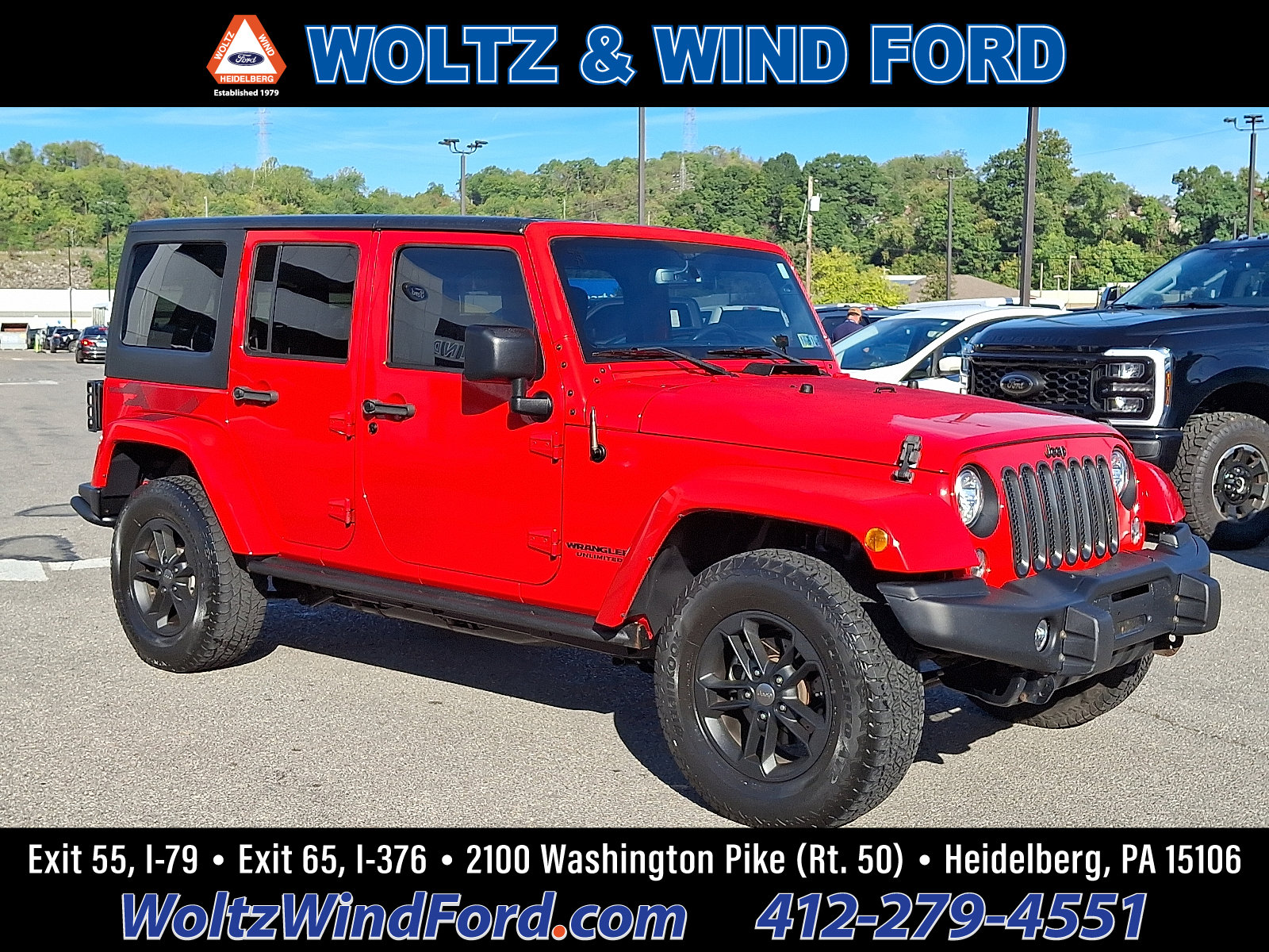 Used 2017 Jeep Wrangler Unlimited Sahara
