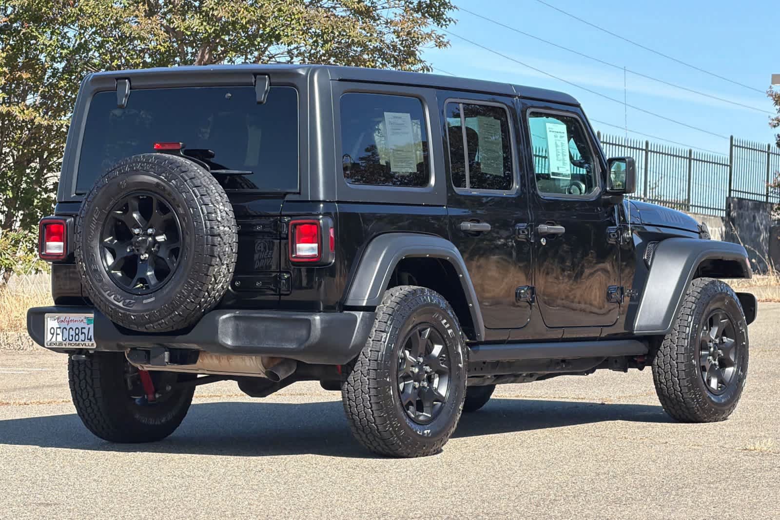 Used 2023 Jeep Wrangler Unlimited Sport AWD/4WD image 2
