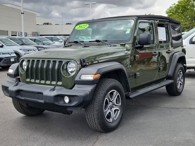 Used 2022 Jeep Wrangler Unlimited Sport AWD/4WD image 4