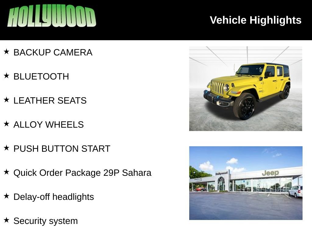 Used 2023 Jeep Wrangler Unlimited Sahara w/ Cold Weather Group image 3