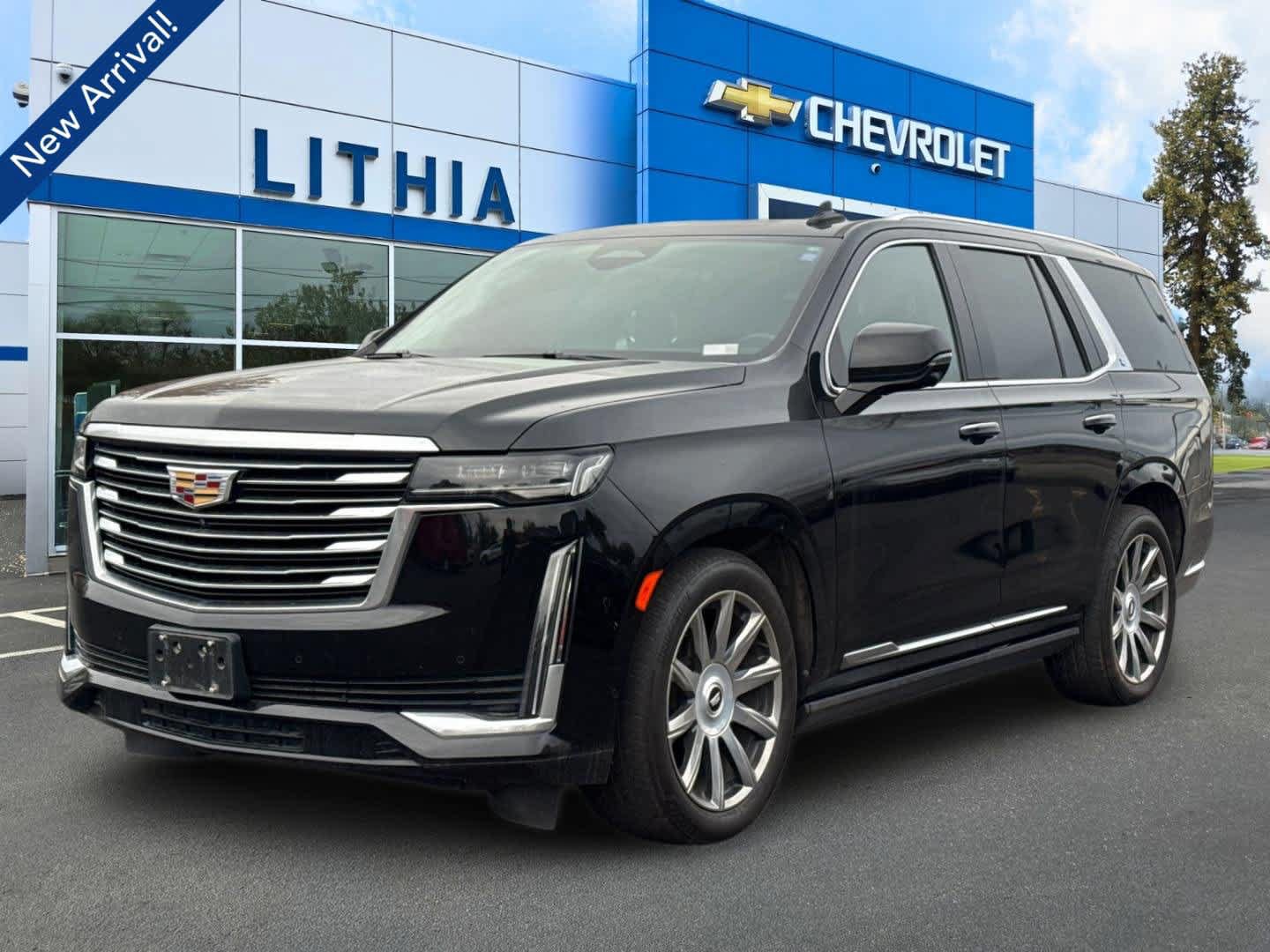 Used 2021 Cadillac Escalade Premium Luxury Platinum w/ Heavy-Duty Trailer Package