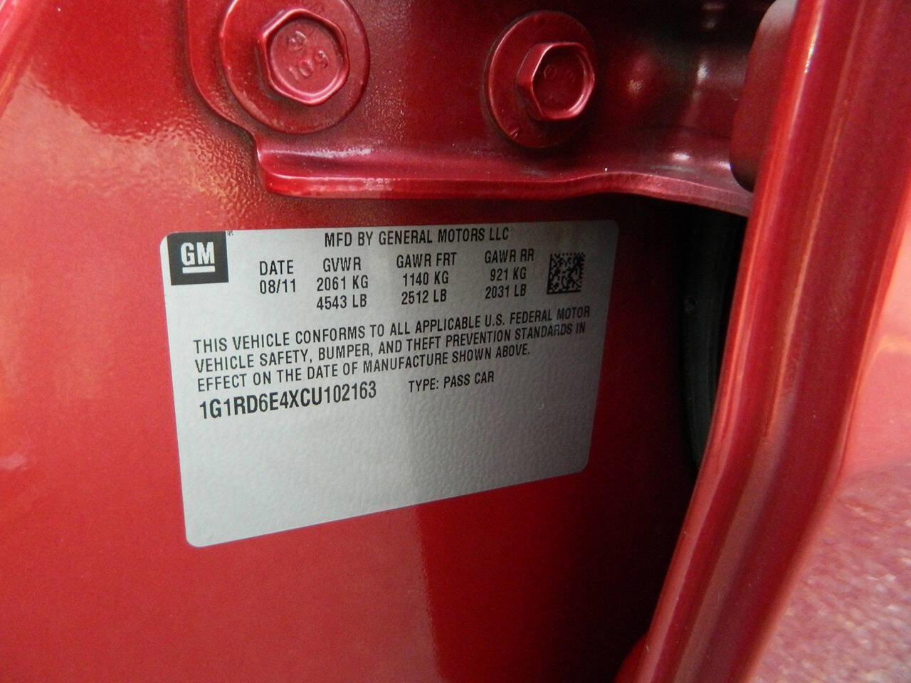 Used 2012 Chevrolet Volt Premium w/ Premium Trim Package image 26