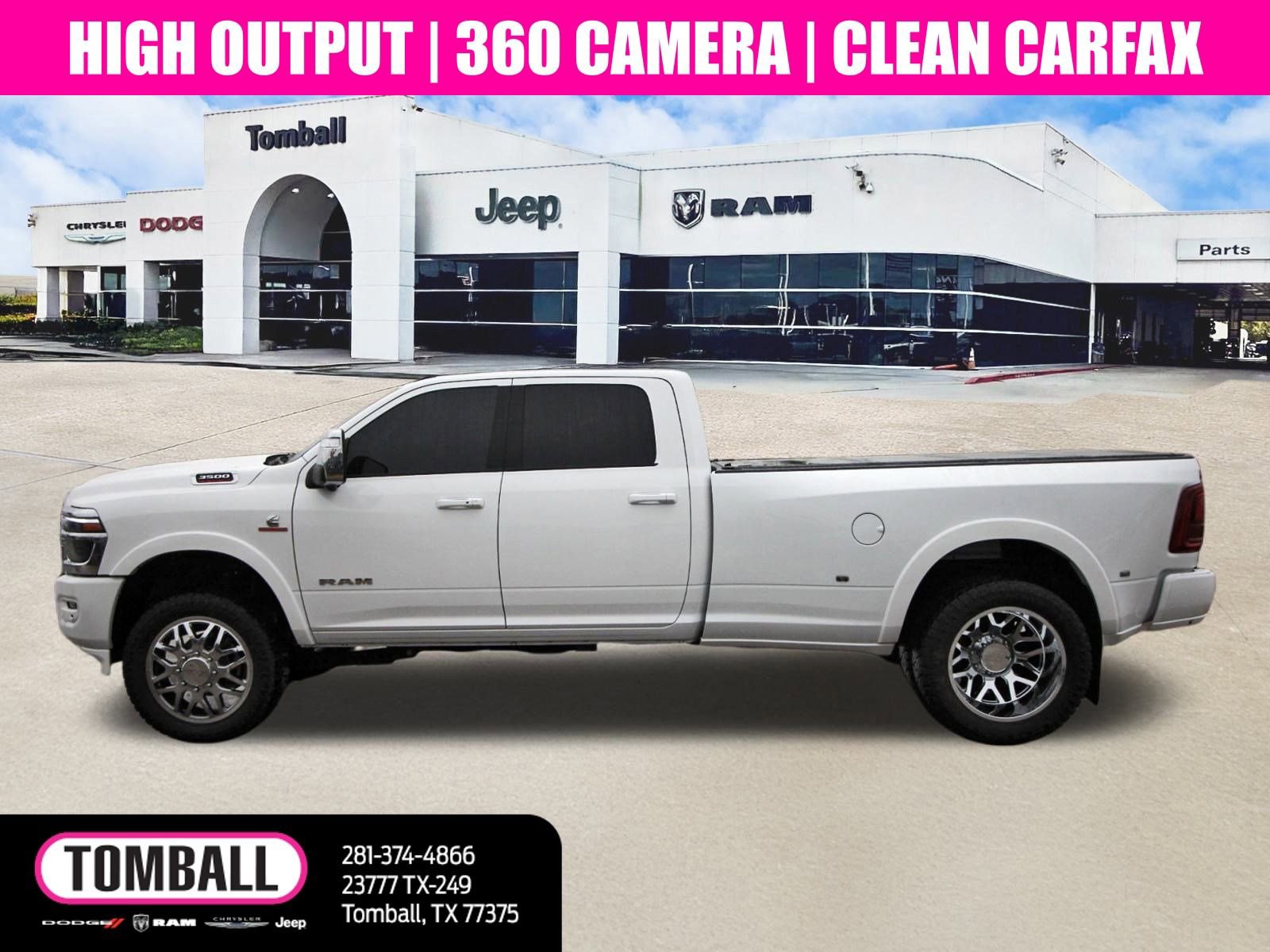 Used 2025 RAM 3500 Laramie w/ Towing Technology Group image 4