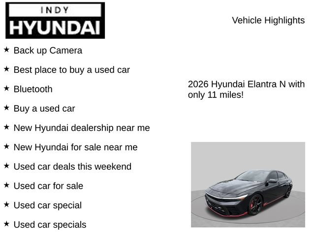 New 2026 Hyundai Elantra N FWD image 7