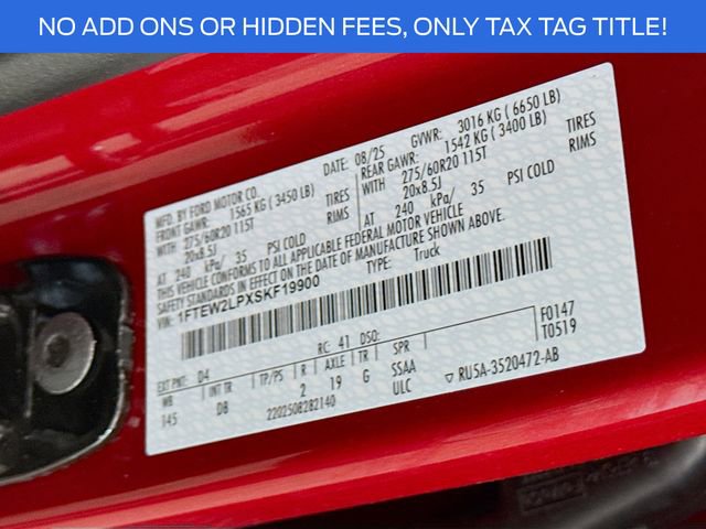 New 2025 Ford F150 STX w/ STX Black Appearance Package image 30