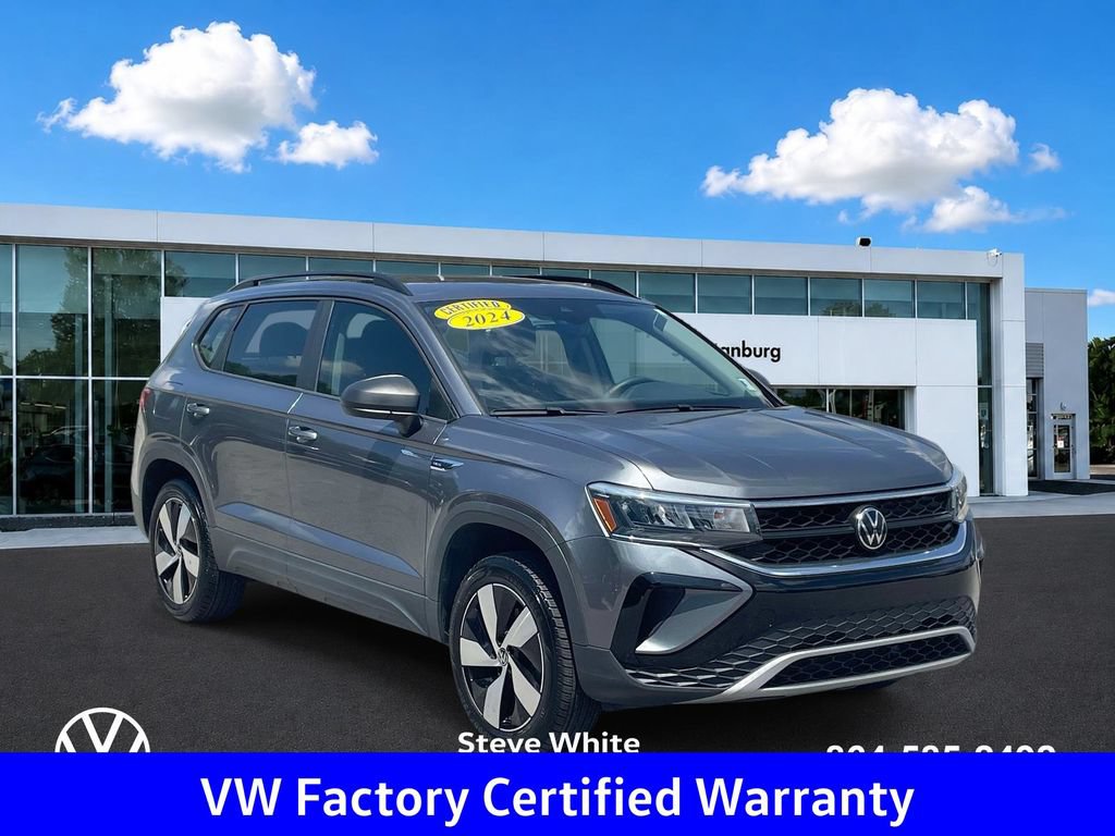 Certified 2024 Volkswagen Taos S AWD/4WD image 1