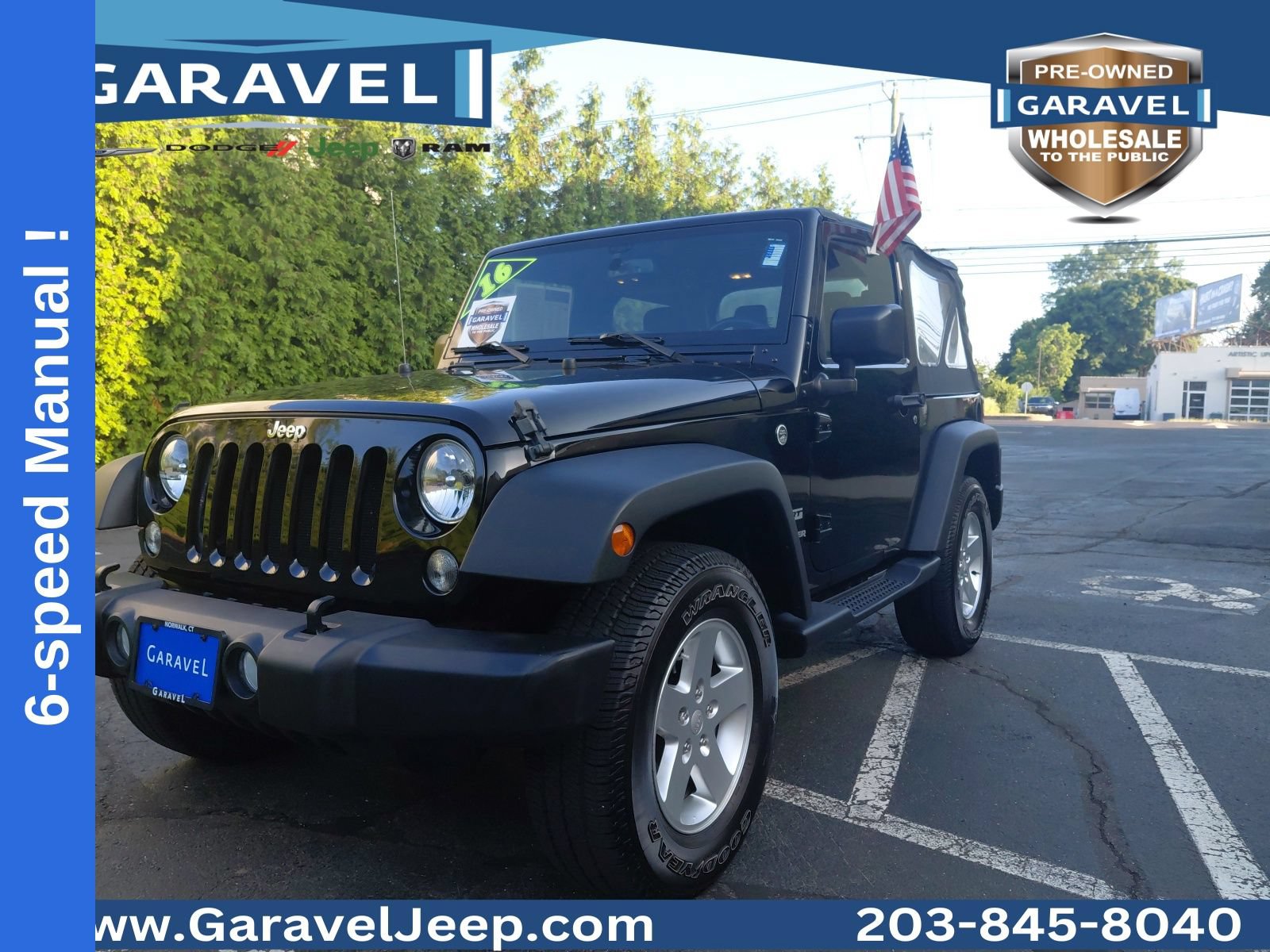 Used 2016 Jeep Wrangler Sport w/ Quick Order Package 23S AWD/4WD image 24