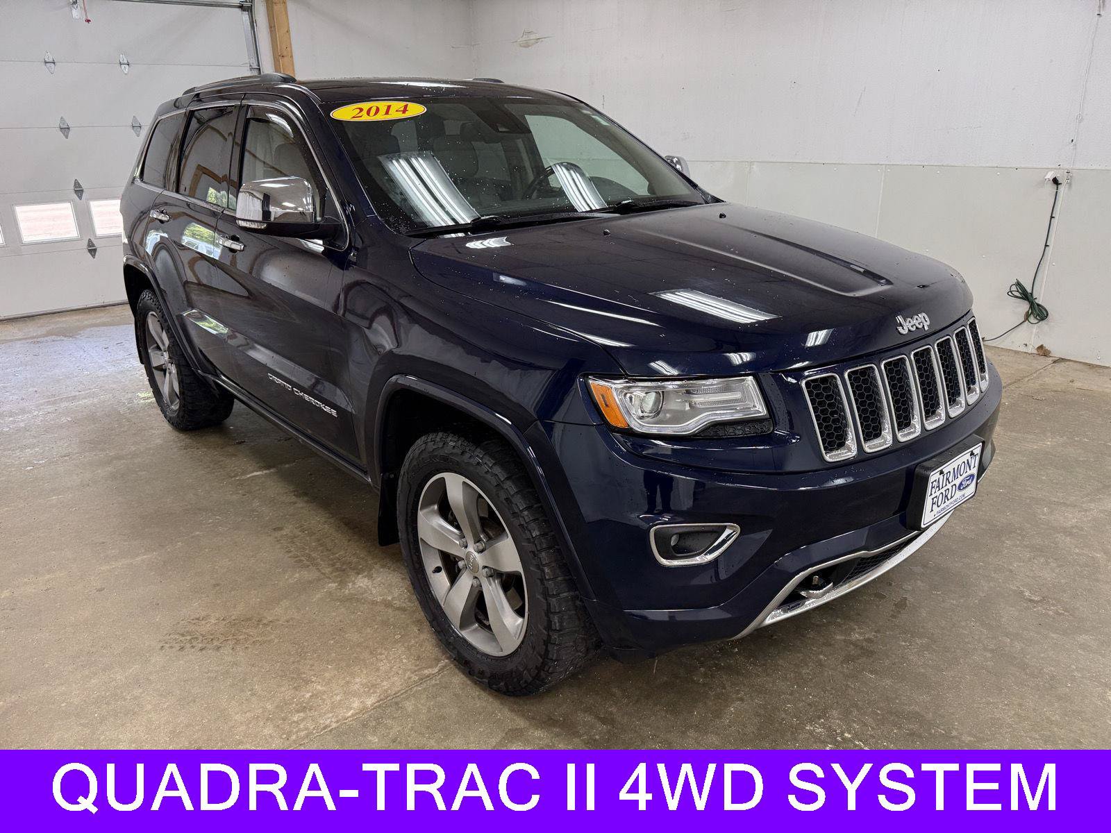 Used 2014 Jeep Grand Cherokee Overland w/ Advanced Technology Group AWD/4WD image 2