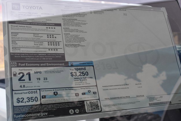 New 2026 Toyota Tacoma TRD Sport image 14