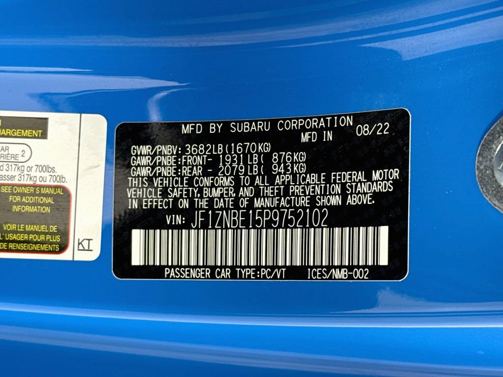 Certified 2023 Toyota GR86 Premium RWD image 33