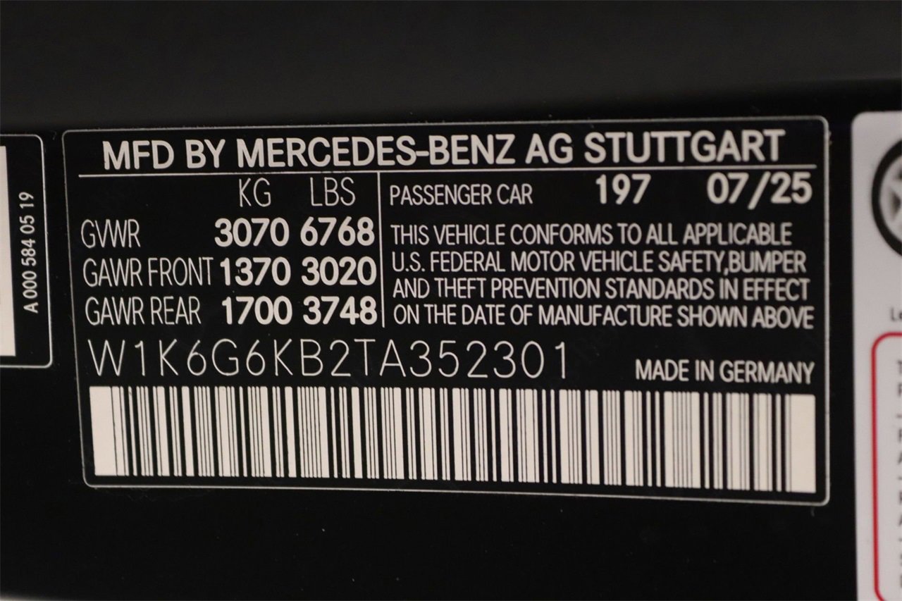 New 2026 Mercedes-Benz S 580e 4MATIC Sedan image 15