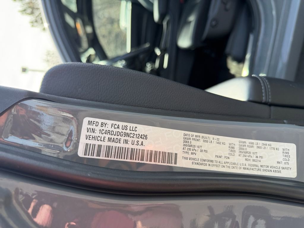 Certified 2022 Dodge Durango GT image 32