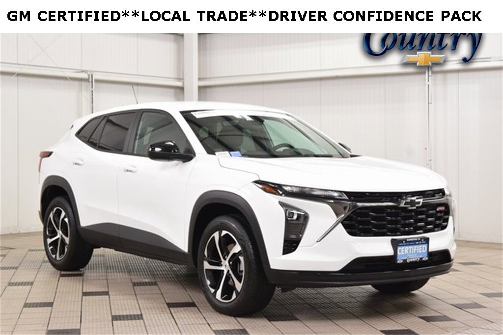 Certified 2024 Chevrolet Trax RS w/ Driver Confidence Package