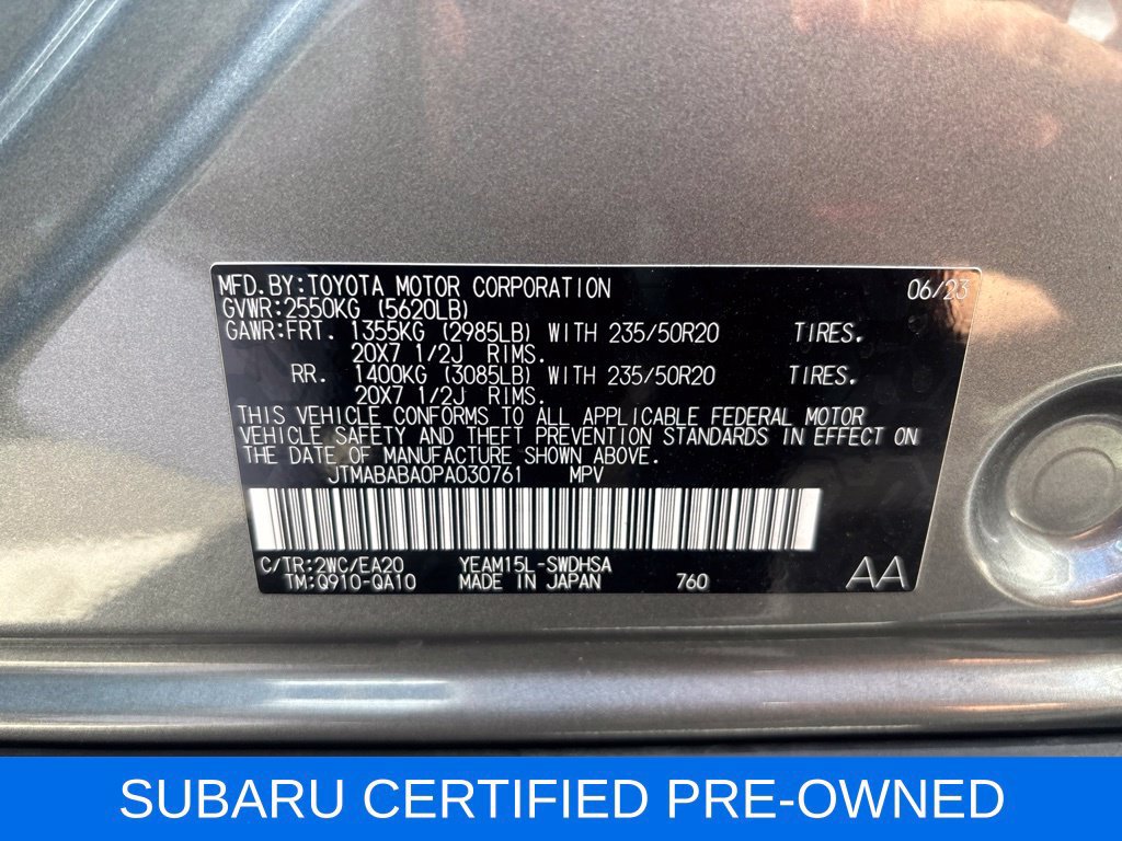 Used 2023 Subaru Solterra AWD image 9
