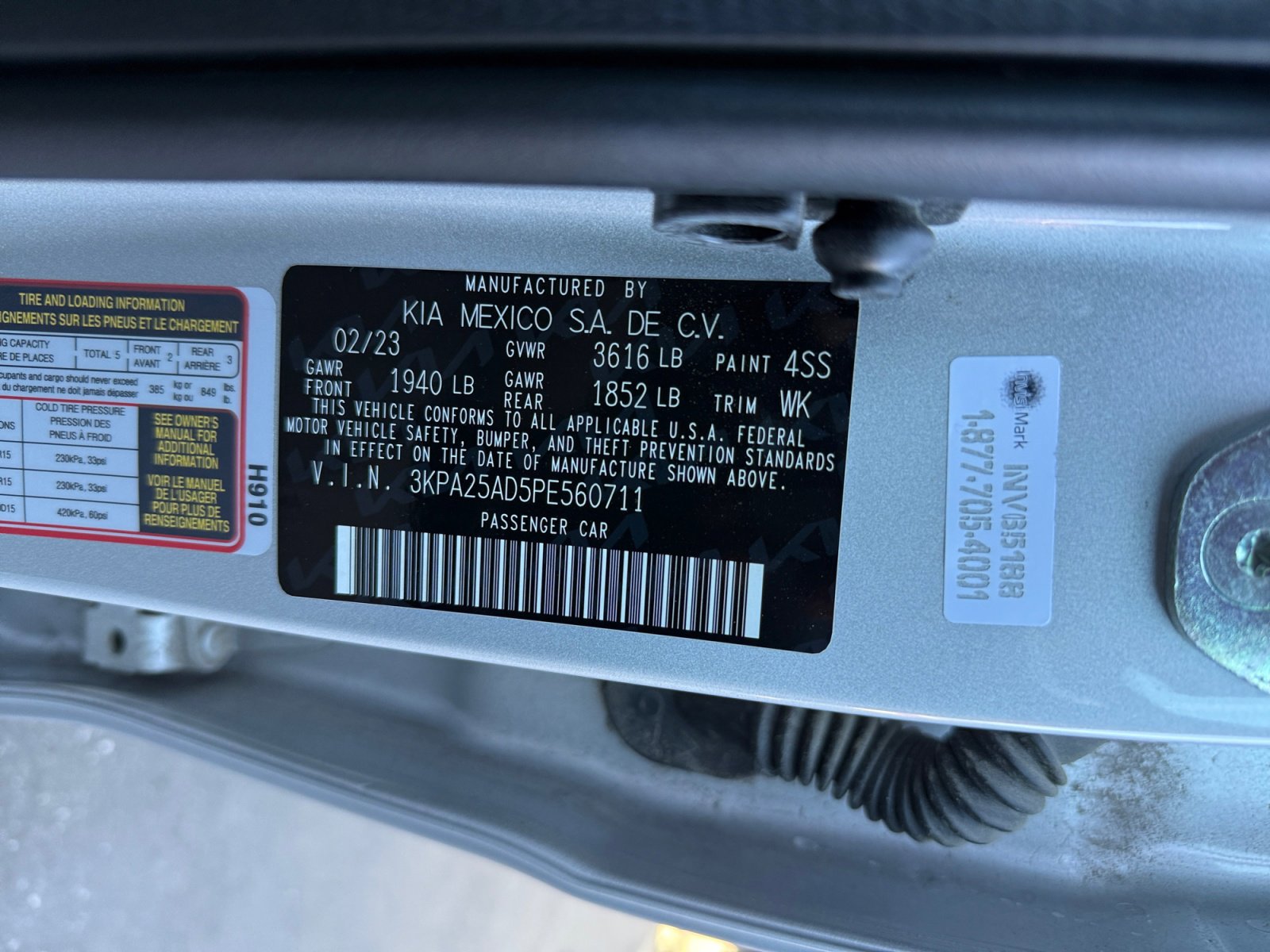 Used 2023 Kia Rio S image 22