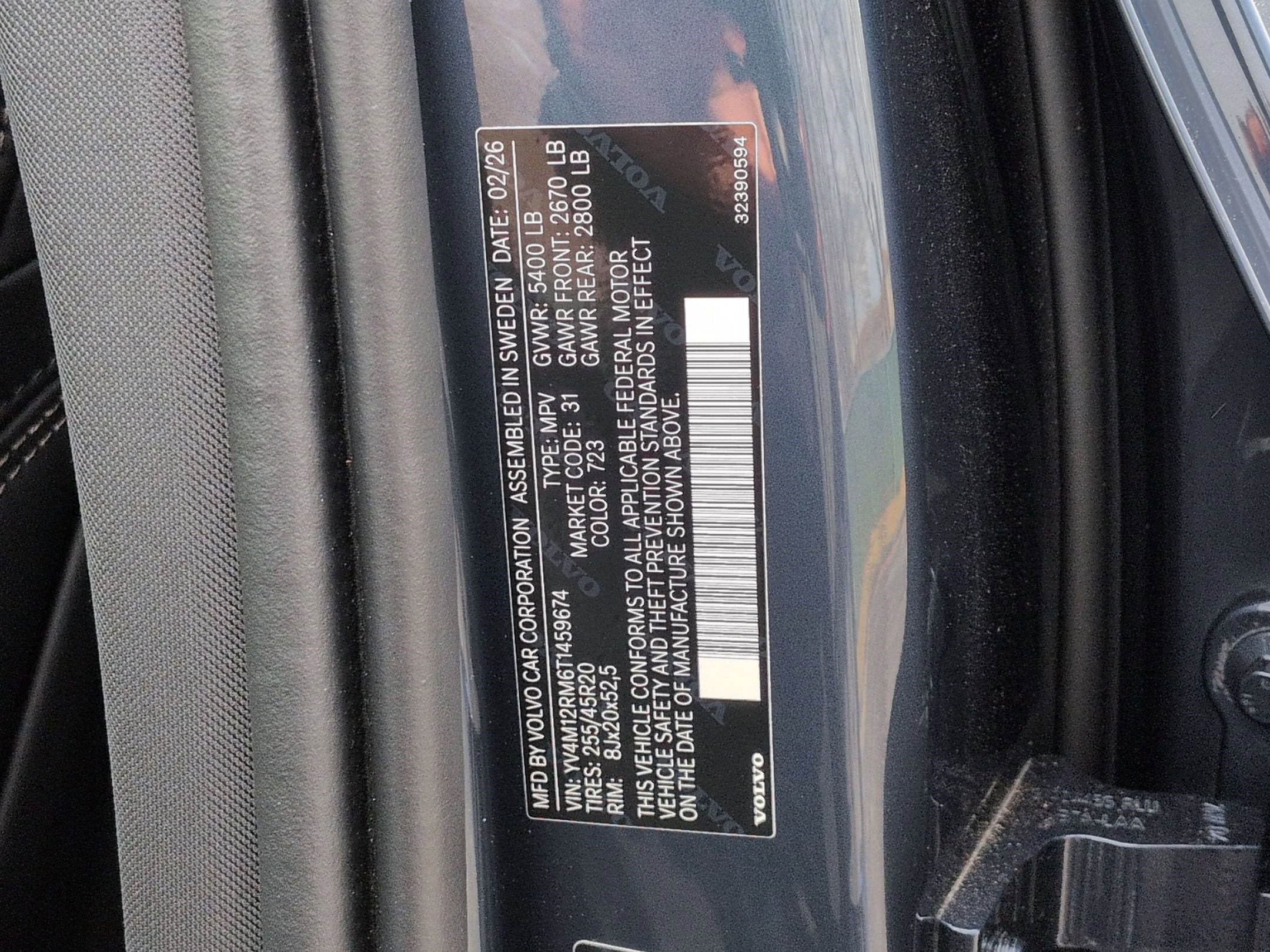 New 2026 Volvo XC60 B5 Ultra w/ Protection Package Premier image 25