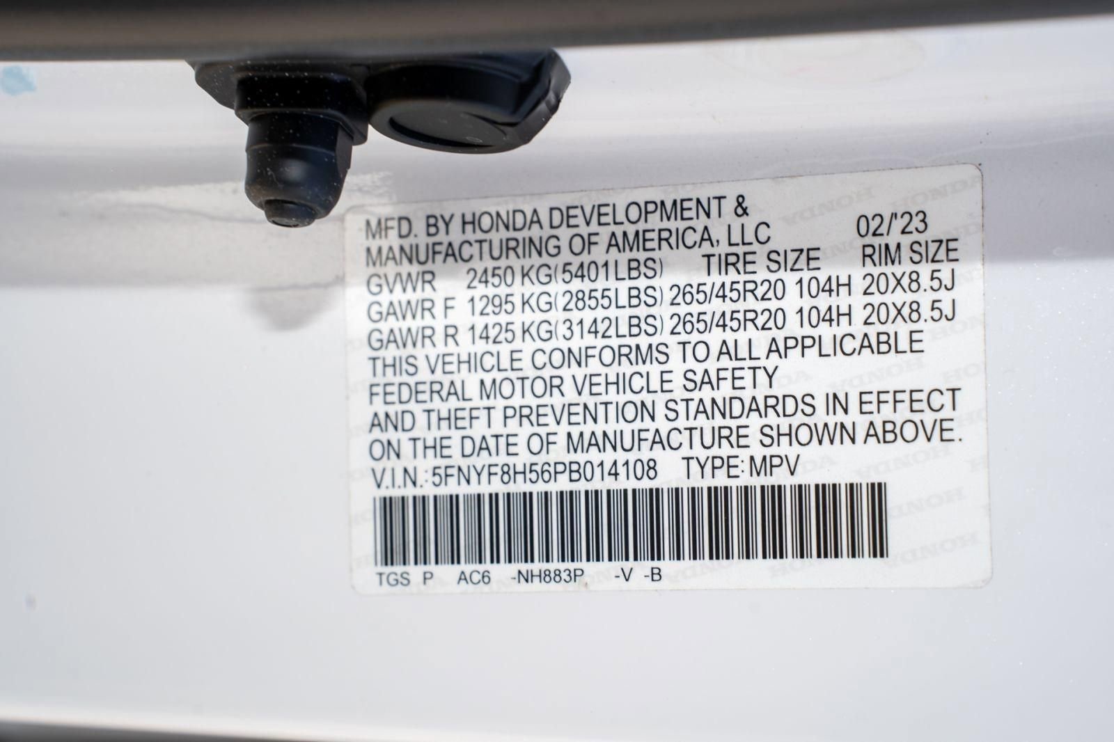 Certified 2023 Honda Passport EX-L image 40