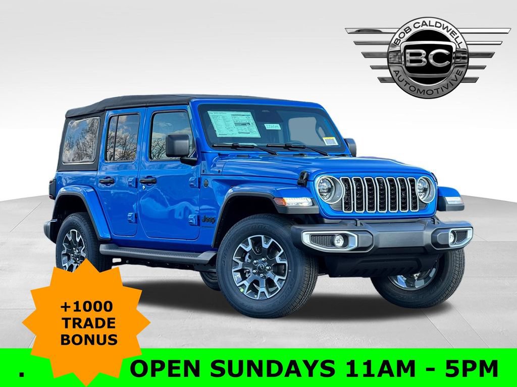 New 2026 Jeep Wrangler Unlimited Sahara AWD/4WD image 1