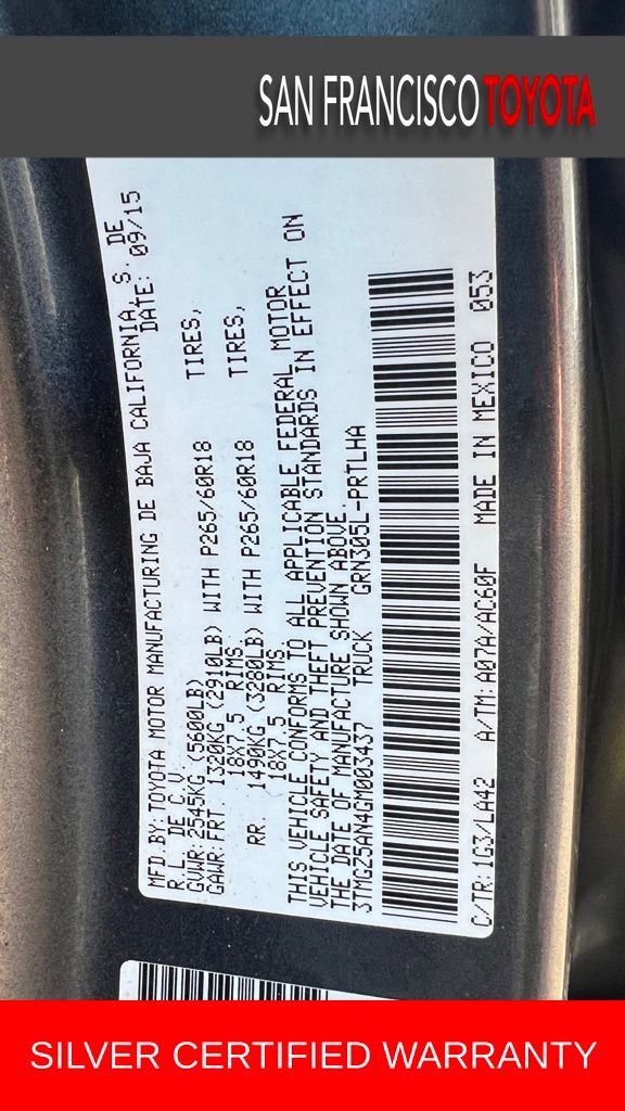 Used 2016 Toyota Tacoma Limited image 41