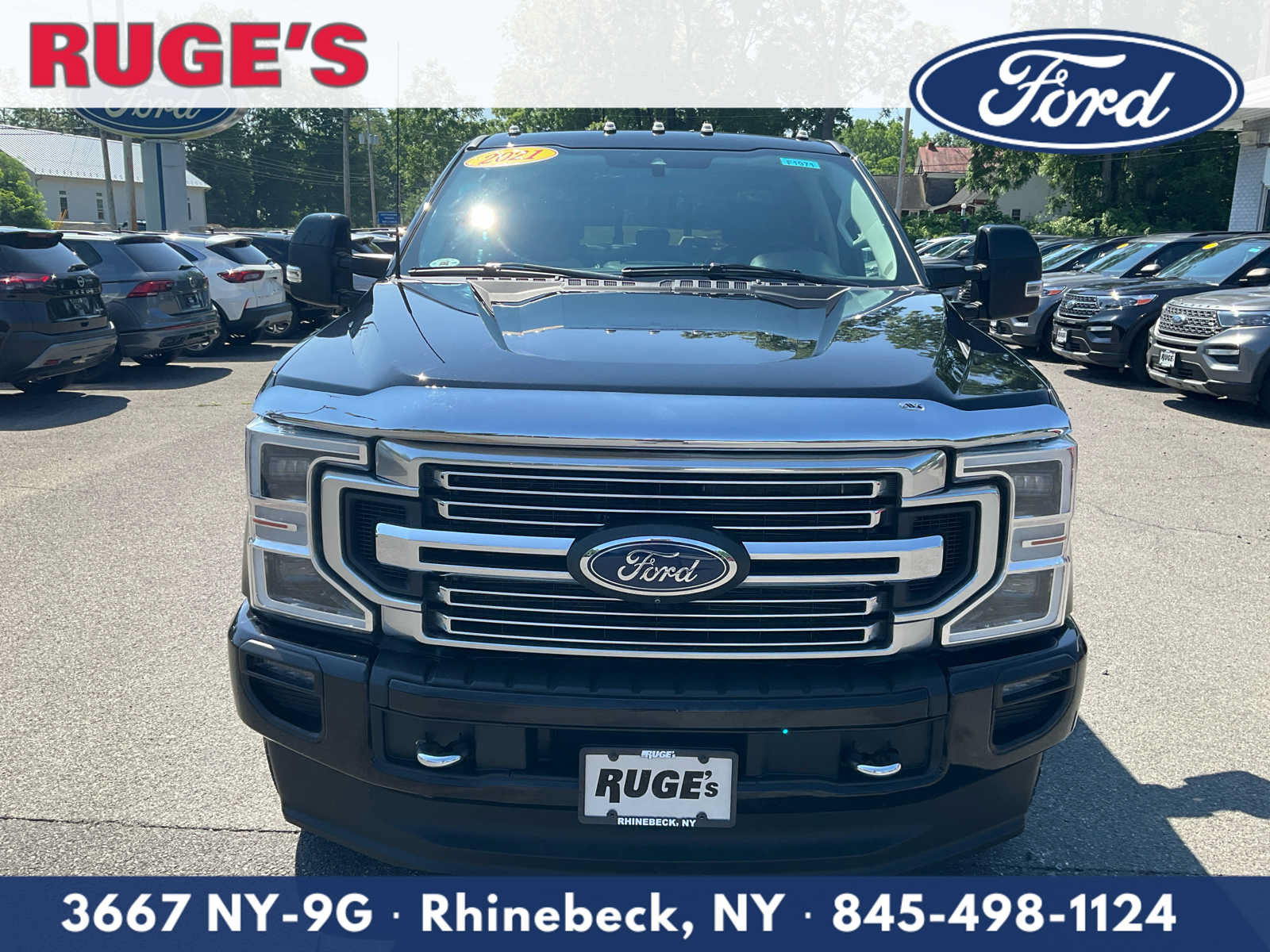 Used 2021 Ford F350 Limited w/ FX4 Off-Road Package AWD/4WD image 7