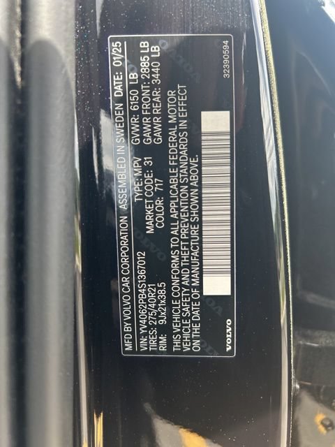 Certified 2025 Volvo XC90 B6 Plus AWD/4WD image 27