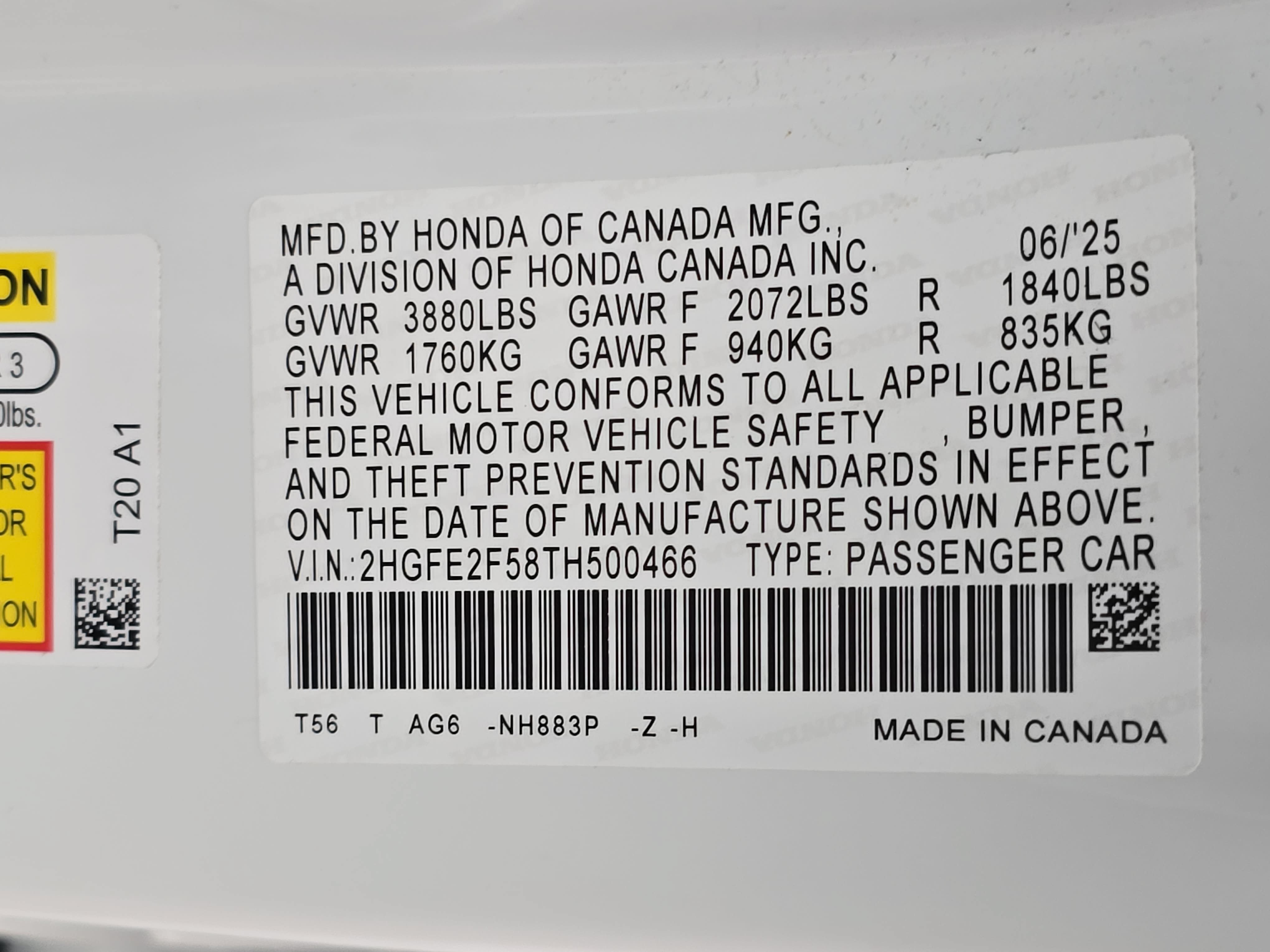 Certified 2026 Honda Civic Sport image 34