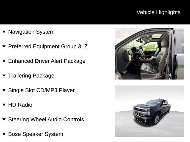 Used 2018 Chevrolet Silverado 1500 High Country AWD/4WD image 11