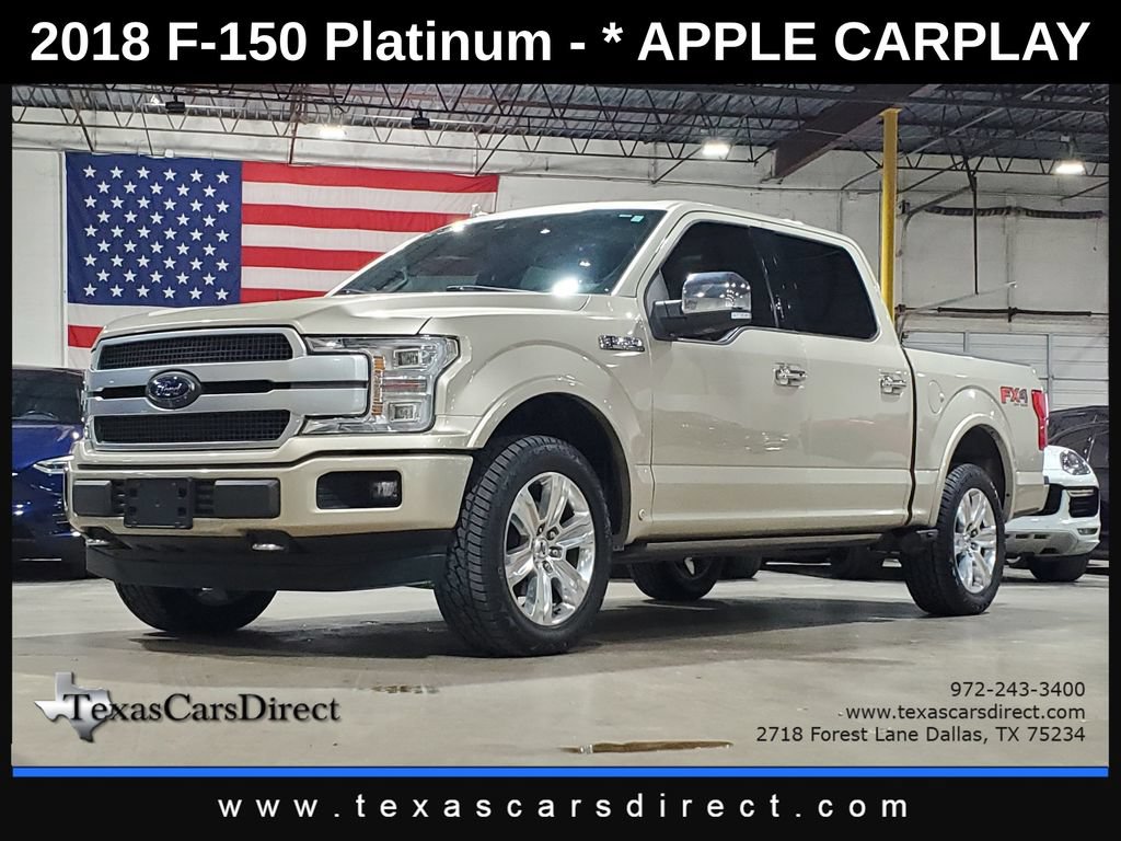 Used 2018 Ford F150 Platinum w/ Equipment Group 701A Luxury