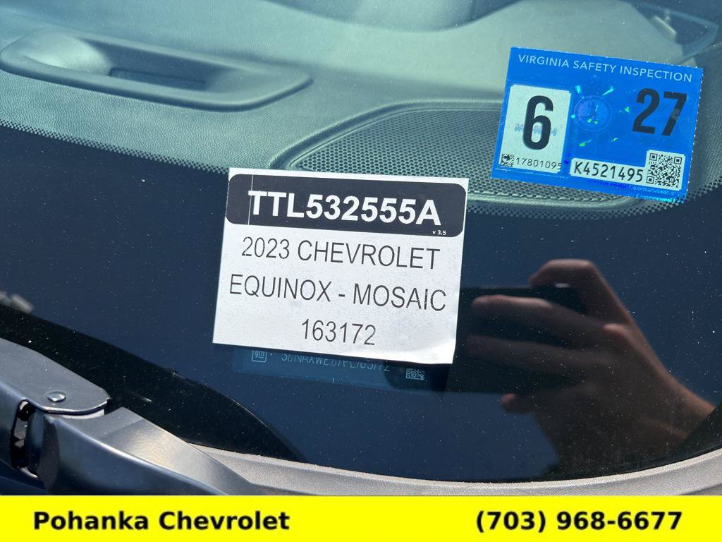 Certified 2023 Chevrolet Equinox RS w/ RS Leather Package AWD/4WD image 35