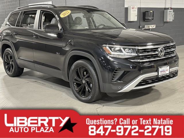 Used 2022 Volkswagen Atlas SE w/ Panoramic Sunroof Package AWD/4WD image 1