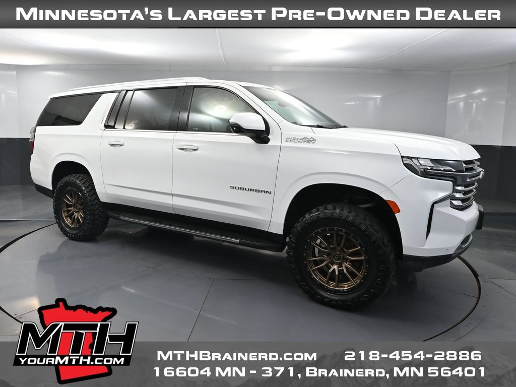 Used 2021 Chevrolet Suburban High Country AWD/4WD image 1
