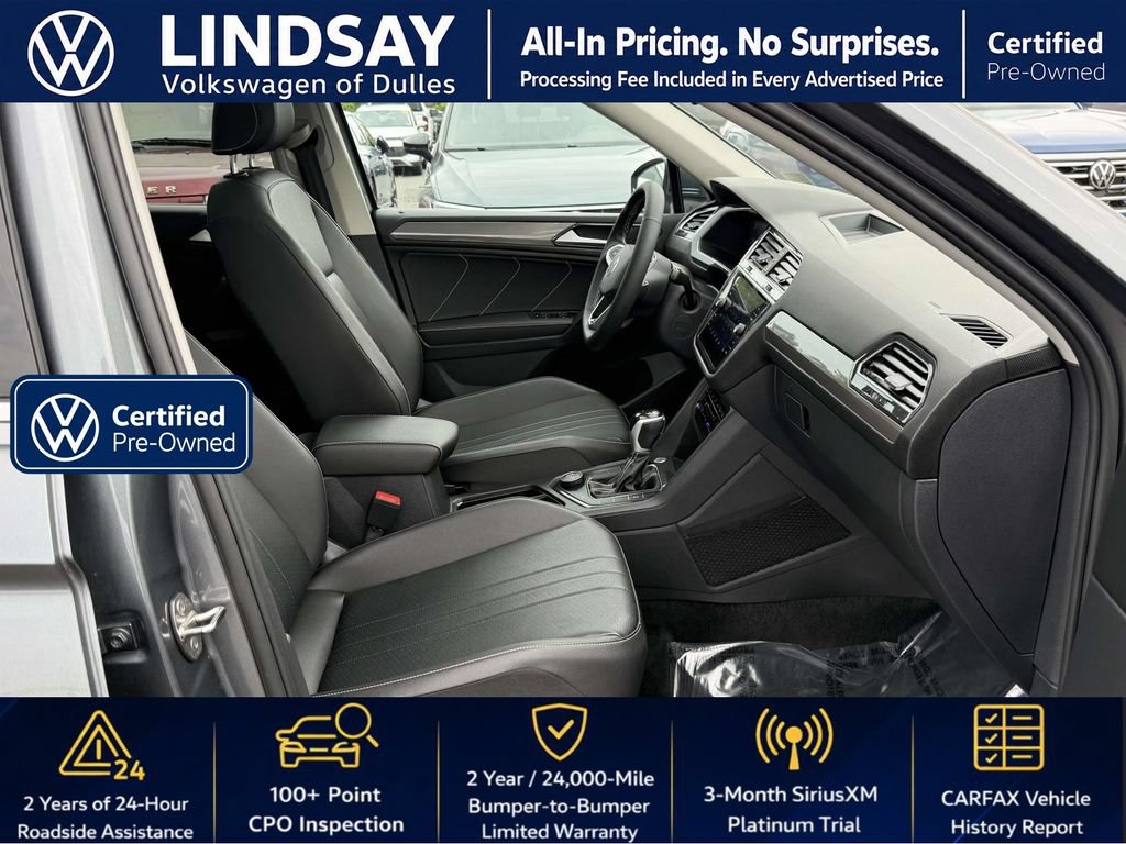 Certified 2022 Volkswagen Tiguan SE AWD/4WD image 13