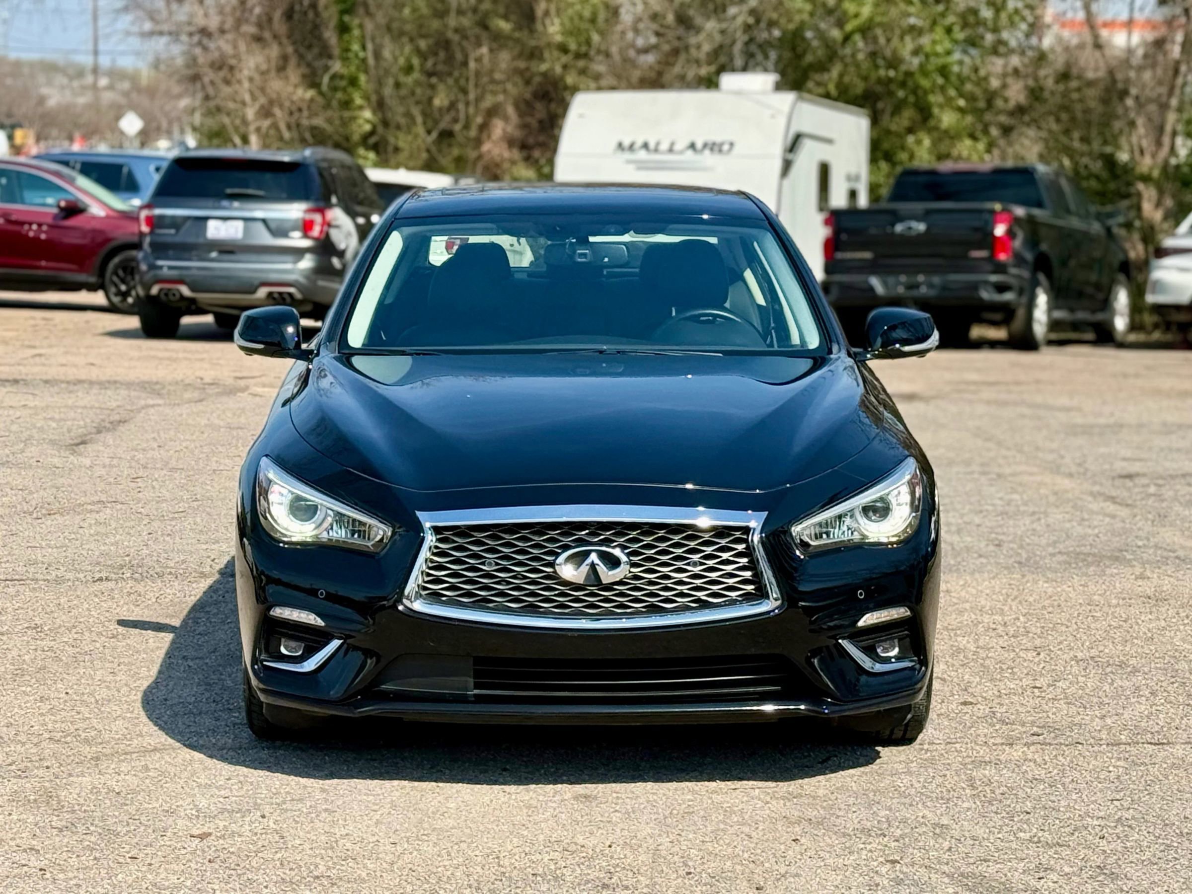 Used 2021 INFINITI Q50 Luxe w/ Cargo Package image 3
