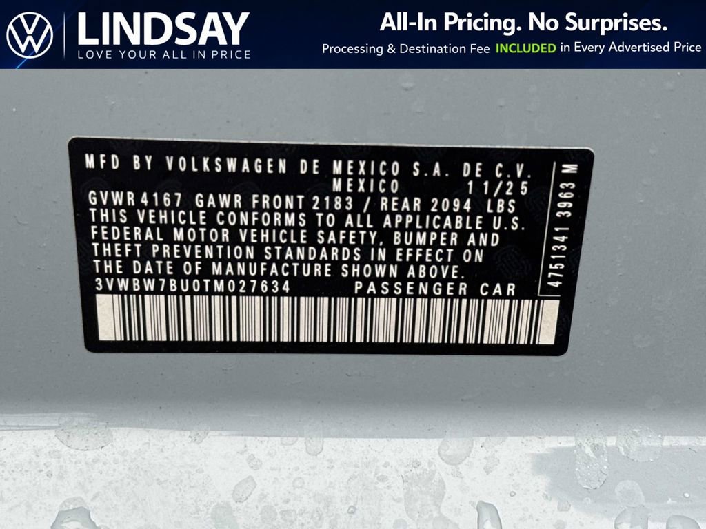 New 2026 Volkswagen Jetta Sport image 22