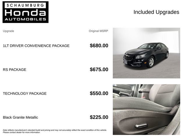 Used 2016 Chevrolet Cruze LT image 4