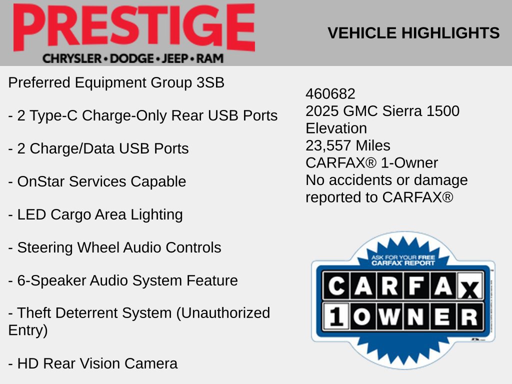 Used 2025 GMC Sierra 1500 Elevation AWD/4WD image 6