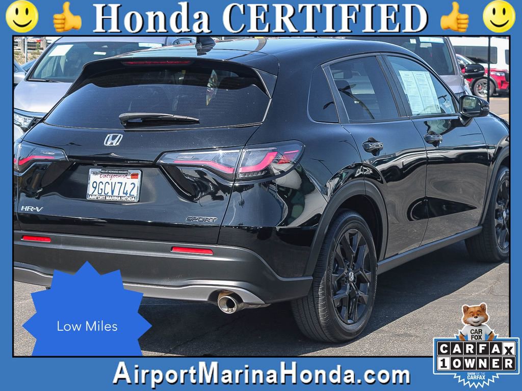 Certified 2023 Honda HR-V Sport image 12