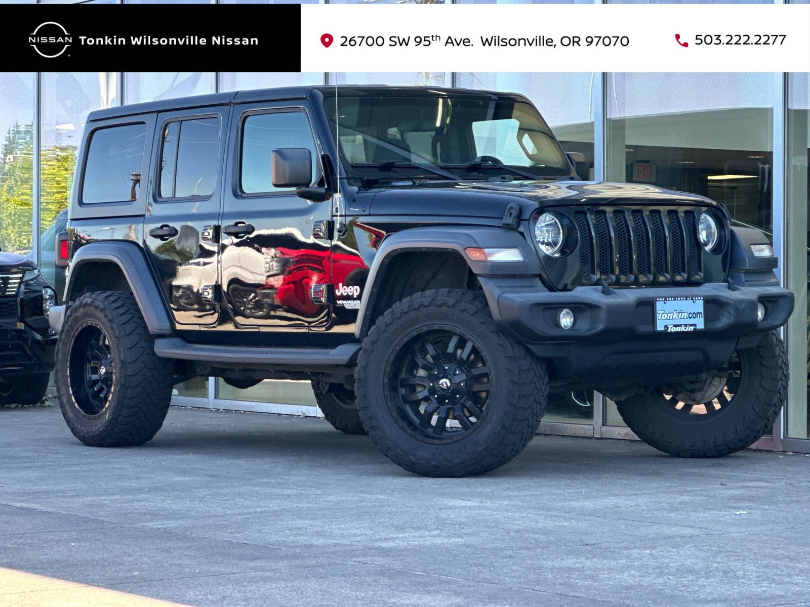 Used 2019 Jeep Wrangler Unlimited Sport AWD/4WD image 1